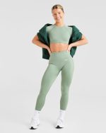 Balance V3 Seamless Leggings - Grove Green - Image 8