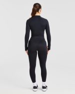 Balance V3 Seamless Zip Jacket - Black - Image 4