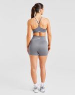Balance V3 Seamless Shorts - Charcoal Grey - Image 4