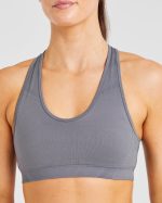 Balance V3 Seamless Sports Bra - Charcoal Grey - Image 6