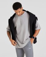 Craft Oversized T Shirt - Misty - Image 8