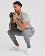 Ascend Zip Joggers - Grey - Image 9