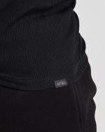 Muscle Ribbed Tank - Black - Image 6
