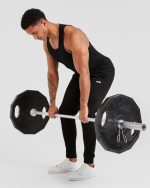 Muscle Ribbed Tank - Black - Image 7