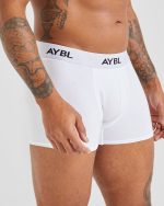 Essential Boxer Trunk (3 pack) - Black/White/Grey - Image 3