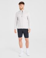Performance Hybrid Jacket - Ice Grey - Image 3