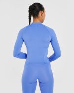 Staple Zip Jacket - Cobalt Blue - Image 2
