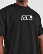 Retro Oversized T Shirt - Black - Image 5