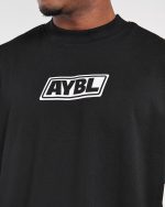 Retro Oversized T Shirt - Black - Image 6