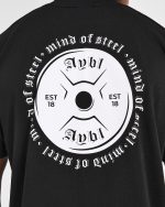 Mind of Steel Oversized T Shirt - Black - Image 6