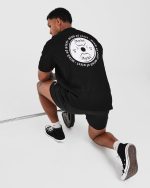 Mind of Steel Oversized T Shirt - Black - Image 8