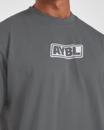 Retro Oversized T Shirt - Steel - Image 5