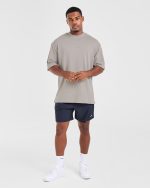 Craft Oversized T Shirt - Fog - Image 3