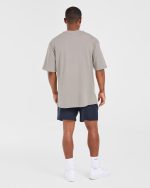 Craft Oversized T Shirt - Fog - Image 4