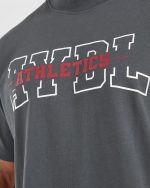 Athletics Oversized T Shirt - Charcoal - Image 6