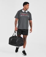 Athletics Oversized T Shirt - Charcoal - Image 8