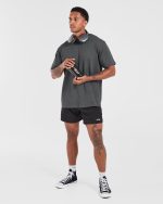 Gothic Oversized T Shirt - Charcoal - Image 7