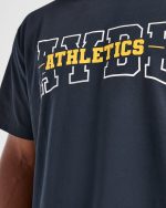 Athletics Oversized T Shirt - Navy - Image 6