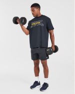 Athletics Oversized T Shirt - Navy - Image 8