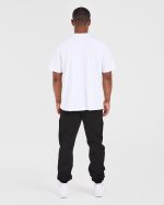 Gothic Oversized T Shirt - White - Image 4