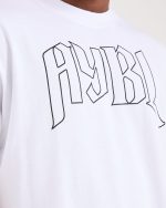 Gothic Oversized T Shirt - White - Image 5