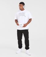 Gothic Oversized T Shirt - White - Image 7