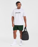 Athletics Oversized T Shirt - Grey Marl - Image 7