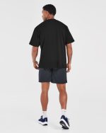 Athletics Oversized T Shirt - Black - Image 4