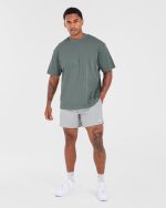 Lift Club Oversized T Shirt - Vintage Sage - Image 11