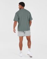 Lift Club Oversized T Shirt - Vintage Sage - Image 12