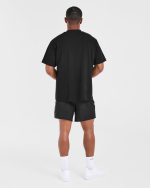 Lift Club Oversized T Shirt - Black - Image 4