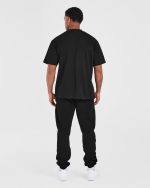 Gothic Oversized T Shirt - Black - Image 4
