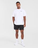Mind of Steel Oversized T Shirt - White - Image 4
