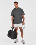 Mind of Steel Oversized T Shirt - Charcoal - Image 7