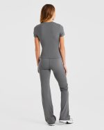 Sculpt T Shirt - Charcoal - Image 4