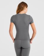 Sculpt T Shirt - Charcoal - Image 2