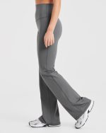 Sculpt Flared Leggings - Charcoal - Image 5