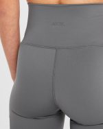 Sculpt Flared Leggings - Charcoal - Image 6