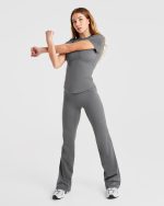 Sculpt T Shirt - Charcoal - Image 8