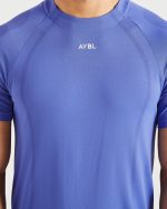 Attain Seamless T Shirt - Indigo Mist - Image 5