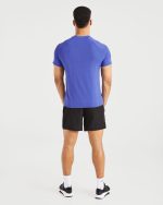 Attain Seamless T Shirt - Indigo Mist - Image 4