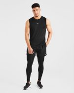 Essential Base Layer Leggings - Black - Image 3