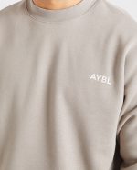 Essential Oversized Sweater - Stone - Image 5