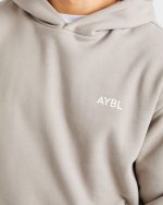 Essential Oversized Hoodie - Stone - Image 5