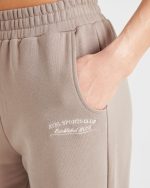 Courtside Straight Leg Joggers - Mocha - Image 5