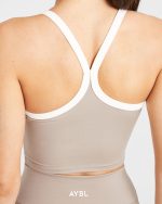 Courtside Tank Top - Mocha - Image 6