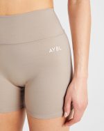 Courtside 5" Shorts - Mocha - Image 5