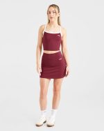 Courtside Tank Top - Summer Cherry - Image 3
