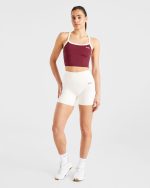 Courtside 5" Shorts - Off White - Image 3