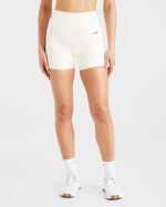 Courtside 5" Shorts - Off White